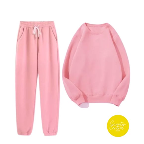 Sweater Central Pants - Starburst Jogger Set